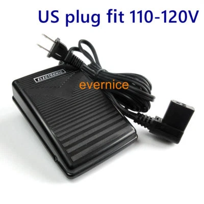 110V Foot Speed Control Pedal  979314 for Singer FM17,FM19,HD102,SM14,8019,8220 - Image 1 of 4