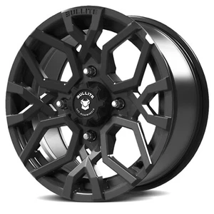 Bullite Wheels BT-07 Caster UTV ATV Wheel Gunmetal Gray Rims 15x7 / 4x137 / 5+2 - Picture 1 of 6