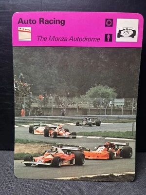 Карта Sportscaster «Автодром Монцы» (1979 Лозанна Италия 03 005 56-02) - Изображение 1 из 2