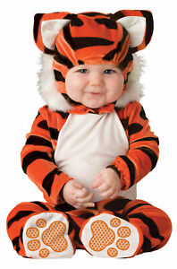 Adorable Tiger Tot Animal Jumpsuit Infant Costume