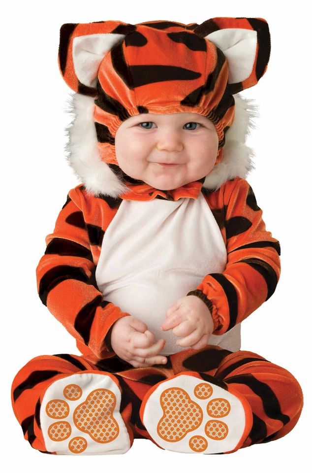 Adorable Disfraz de Animal Tigre Tot Infantil Foto 1 de 1