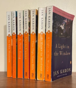 Jan Karon Lot: The Mitford Years - Volumes 1-7 Paperback Book Lot - Picture 1 of 2