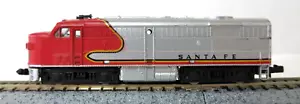 N Scale Trix Santa Fe Diesel Locomotive #510 Germany - Picture 1 of 4