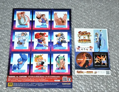 Marvel VS Capcom - Fighting Collection -  Stickers sheet - TGS 2024 - Strider - Image 1 of 4