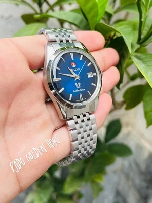 Reloj automático para hombre Rado Golden Horse esfera azul Foto 1 de 4