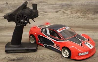 Custom RC Drift Car Reedy Protoform Body Sonic 540-FT Motor Futaba T3PV - Image 1 of 4