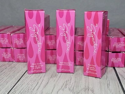 全新 Mary Kay MK 签名指甲珐琅上衣和底部外套 选择颜色 — 第 1/4 张图片