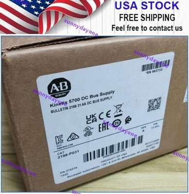 New  NEW PLC 2198-P031 Ser B Kinetix 5700 Bus Power Supply 10A - Image 1 of 4