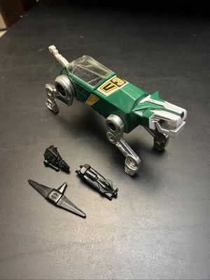 Figura de acción vintage Voltron Panosh Place Green Lion completa 1984 Foto 1 de 4