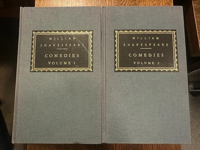 Everyman's Library William Shakespeare Comedies vols. 1+2 HC RENAISSANCE PLAYS - Image 1 of 4