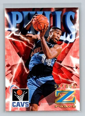 SkyBox Z-Force Z-Cling #16 1996-97 Bobby Phills Cleveland Cavaliers Foto 1 de 2