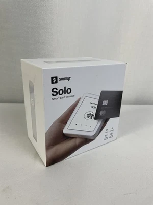 SumUp Solo Credit/Debit Card Payment Reader Smart Terminal & Cradle - New Sealed - Image 1 of 4