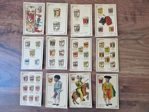 Deck Taurine 1916 Simeon Hard Complete 48 Playing Reverse Blue Spain - Picture 1 of 17