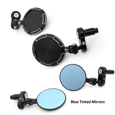 Espejos retrovisores de barra de motocicleta Black Sonic para Suzuki GSX1100 katana 2019-2020 Foto 1 de 4