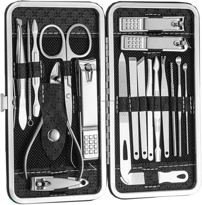 Maniküre Pediküre Nagelpflege Set Cutter Clipper Werkzeug Kit für Frauen Männer - Bild 1 von 4