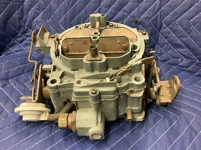 Chevrolet 327 Q Jet Carb 1967 67 original 7037218 con fecha de aire 2508 Chevy Foto 1 de 4