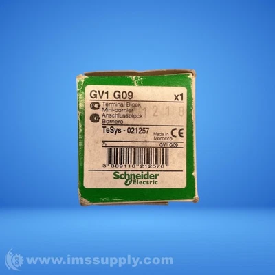 Schneider Electric GV1G09 Terminal Block FNOB - Image 1 of 4