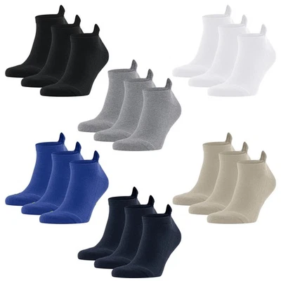 Falke Unisex Trainer Socks 3er Pack - Cool Kick, Socks, Polyester, Plain - Image 1 of 4