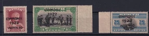 Griechenland 1922 Aufdruck auf 1907 kretischer Staatsausgabe postfrisch - Bild 1 von 1