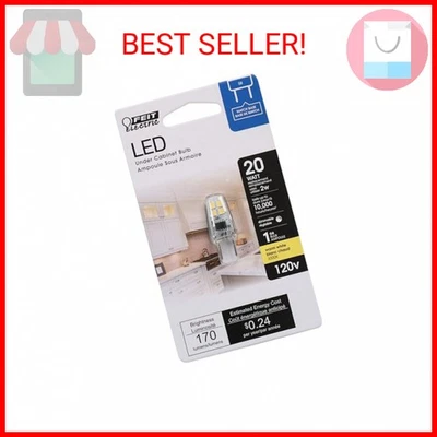 Feit BP20G8/830/LED 170 Lumen 3000K Dimmable LED G8, 120 Volts - Image 1 of 2
