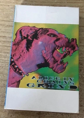 ALICE IN CHAINS - GRIND - VERY RARE CASSETTE SINGLE (UK) 1995 - Image 1 of 3