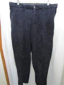 HERREN HAGGAR STRETCH BUND MARINEBLAU KORDHOSE GRÖSSE 36X30 - Bild 1 von 5