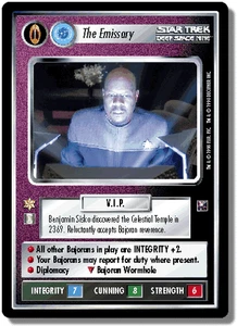 The Emissary - The Emissary/Traveler - Star Trek CCG 1E - Imagen 1 de 6