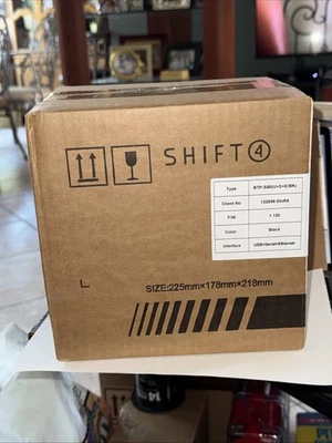 New Sealed Box SNBC BTP-S80 Black USB-Serial Thermal Receipt Printer for Shift 4 - Image 1 of 4