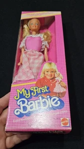 MIB Vintage My First Barbie Easy to Dress Puppe 1982 Mattel Nr. 1875 NRFB - Bild 1 von 7