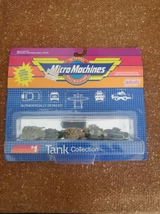 Vintage 1989 Galoob Micro Machines #1 Tank Collection 6400 - Picture 1 of 4