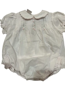 Sarah Louise Rosa Recién Nacida Bebé Niña Burbuja Bordada Inglaterra - Imagen 1 de 6