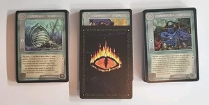 MIDDLE EARTH CCG MECCG THE WHITE HAND TWH EXPANSION COMPLETE SET 122 CARDS NM+ - Picture 1 of 4
