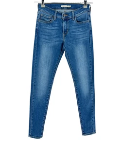 LEVI'S STRAUSS & CO 710 Women Denim Stretch Super Skinny Leg Jeans W27 L28 - Picture 1 of 13