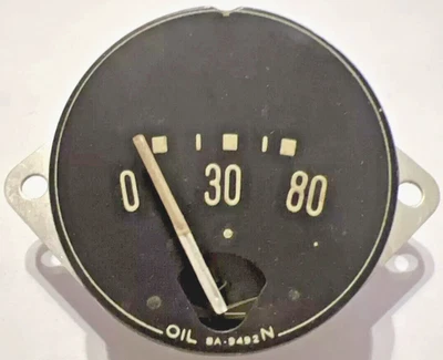 New 1949-1950 Ford Oil Pressure Gauge OEM 8A-9492-N NOS - Image 1 of 3