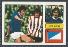 FKS 1973/74 WONDERFUL WORLD OF SOCCER STARS-#088-EVERTON-MIKE LYONS