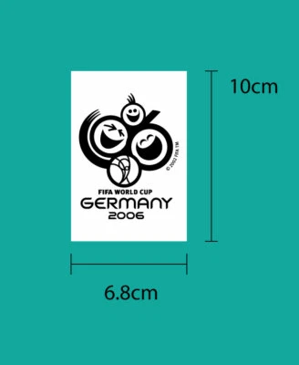 Germany World Cup 2006 Qualifier Football Soccer PU Patch EXCELLENT QUALITY  - Image 1 of 4