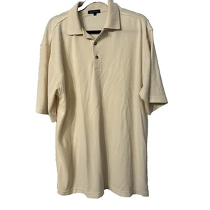 Nick Price Polo Golf Shirt Mens Large Ivory - Picture 1 of 6