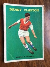 a & bc gum football quiz cards 1959 series 2 Danny Clapton Arsenal 50