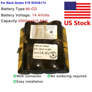 NUOVA batteria per aspirapolvere Black&Decker 14,4 V Dust Buster hsd-sc1500p P/N 90558174 - Foto 1 di 4