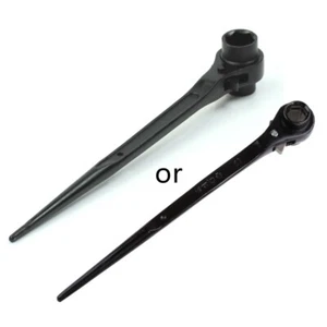 Scaffolding Podger Ratchet Spanner Site Ratcheting Socket Wrench Tool 19mm/22mm - Picture 1 of 3