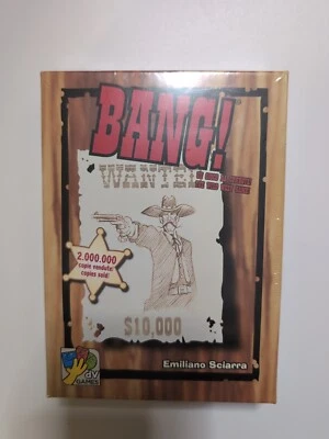 Bang A daVinci Games Wild West Strategy Card Game New Sealed - Image 1 of 3