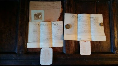 1820 VELLUM MANUSCRIPTS ORDINATION BISHOP OF NORWICH OF REV. CHRISTOPHER THURGAR - Image 1 of 4