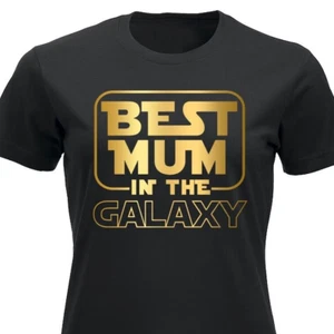 Mejor MAMÁ en la GALAXY EDICIÓN DORADA Camiseta Regalo para Día de la Madre Cumpleaños Navidad - Imagen 1 de 13