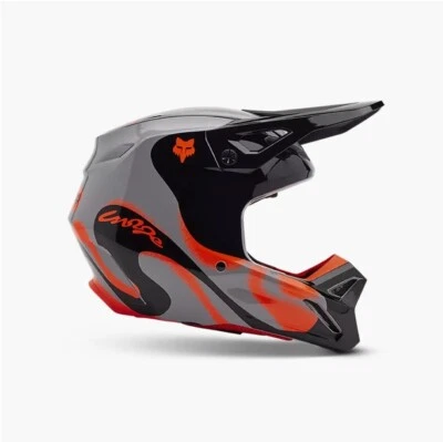 Fox Racing V1 Emotion Helmet Steel Grey 33123-172 - Imagem 1 de 4