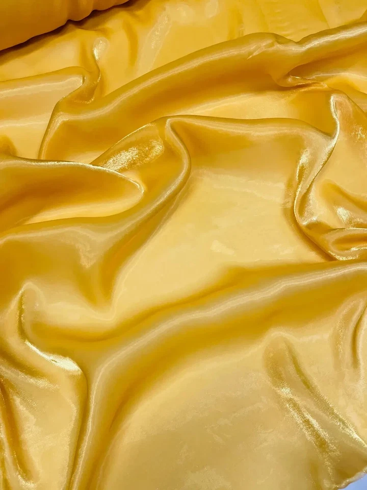 Shine Ultra Glossy Shimmer Bridal Chiffon By Yard, Liquid Bridal Chiffon - Image 1 of 1