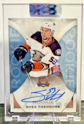 23-24 UD Clear Cut 2020-21 Update Rookie AUTO Shea Theodore THE CUP! - Image 1 of 2