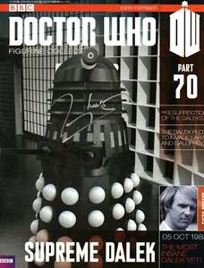 Doctor Who Figurine Magazine Issue 70 - Signed by TERRY MOLLOY - Imagen 1 de 1
