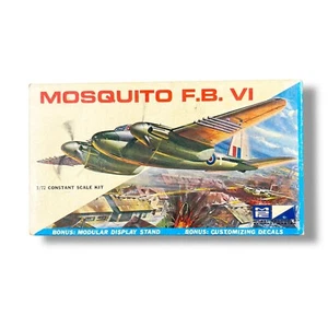 Mosquito F.B. VI 1:72 MPC Model Kit 7017-70, 1970s Vintage Unassembled Complete - Picture 1 of 7