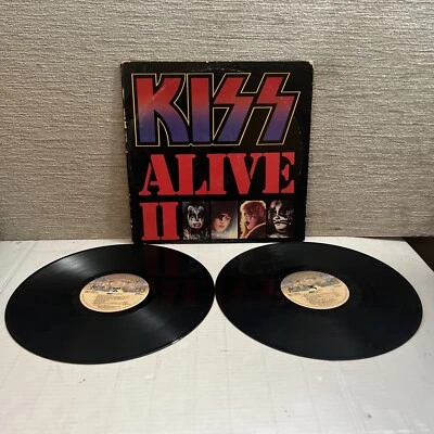 Kiss Alive II Double LP Vinyl Record Gatefold 1977 Casablanca NBLA 7076 Rock - Image 1 of 4