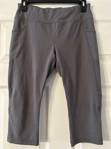 Athletic Works Women's Gray w/ Pockets Leggings M (8-10) - Picture 1 of 5